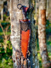 Amhránaí the singing blade. Celtic ring pommel war knife X Khukri *SOLD*