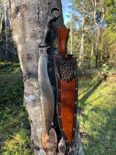 Amhránaí the singing blade. Celtic ring pommel war knife X Khukri *SOLD*