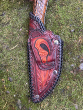 *Available* Muerte! Elegant, bold, wickedly sharp belt knife.