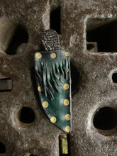 *AVAILABLE* Orc Fang EDC neck / pocket knife. Solid, flame textured steel. OF2