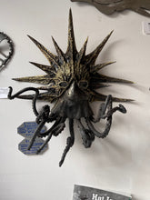*Available* Cthulhu Radiant, hand forged steel mask sculpture.