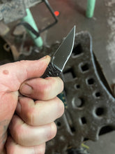 *AVAILABLE* Orc Fang EDC neck / pocket knife. Solid, flame textured steel. OF2