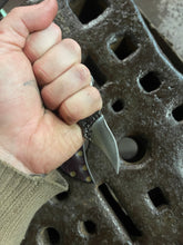 *AVAILABLE* Raptor Talon EDC neck / pocket knife. Solid, flame textured steel. RT1