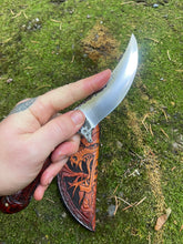 *Available* Fafnir! Curvaceous and fierce belt knife.