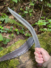 Shrike! 80CRV2 steel Hand forged Khukri x Thracian Falx with Cocobolo handle