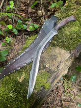 Shrike! 80CRV2 steel Hand forged Khukri x Thracian Falx with Cocobolo handle