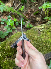 Valid Point EDC Knife with brown leather handle wrap 1