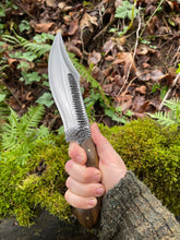 *Available* Fenrir bush knife with Bocote wood handle