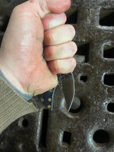 *AVAILABLE* Raptor Talon EDC neck / pocket knife. Solid, flame textured steel. RT2