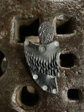 *AVAILABLE* Lil’ Buddy EDC neck / pocket knife. Solid, flame textured steel. LB4