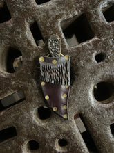 *AVAILABLE* Raptor Talon EDC neck / pocket knife. Solid, flame textured steel. RT1