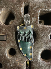 *AVAILABLE* Raptor Talon EDC neck / pocket knife. Solid, flame textured steel. RT3