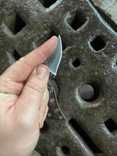 *AVAILABLE* Raptor Talon EDC neck / pocket knife. Solid, flame textured steel. RT1