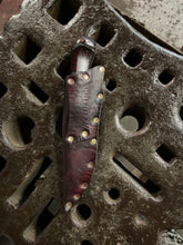 *AVAILABLE* Puukko! Fantastic Utility and woodworking knife branded purpleheart Handle