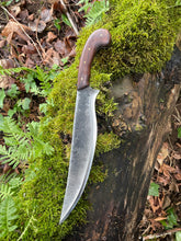 *AVAILABLE* Moro pirate Filipino style machete V2. Morado wood handle.
