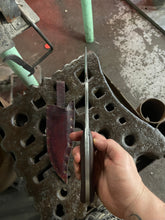 *Available* Fenrir bush knife with Morado (Bolivian rosewood) handle