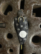 *AVAILABLE* Orc Fang EDC neck / pocket knife. Solid, flame textured steel. OF1