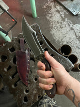 *Available* Fenrir bush knife with Morado (Bolivian rosewood) handle