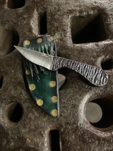 *AVAILABLE* Orc Fang EDC neck / pocket knife. Solid, flame textured steel. OF2