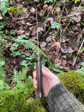 *AVAILABLE* Barong machete of the ancient cedar. Morado wood handle.