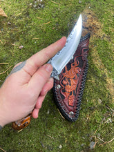 *Available* Muerte! Elegant, bold, wickedly sharp belt knife.