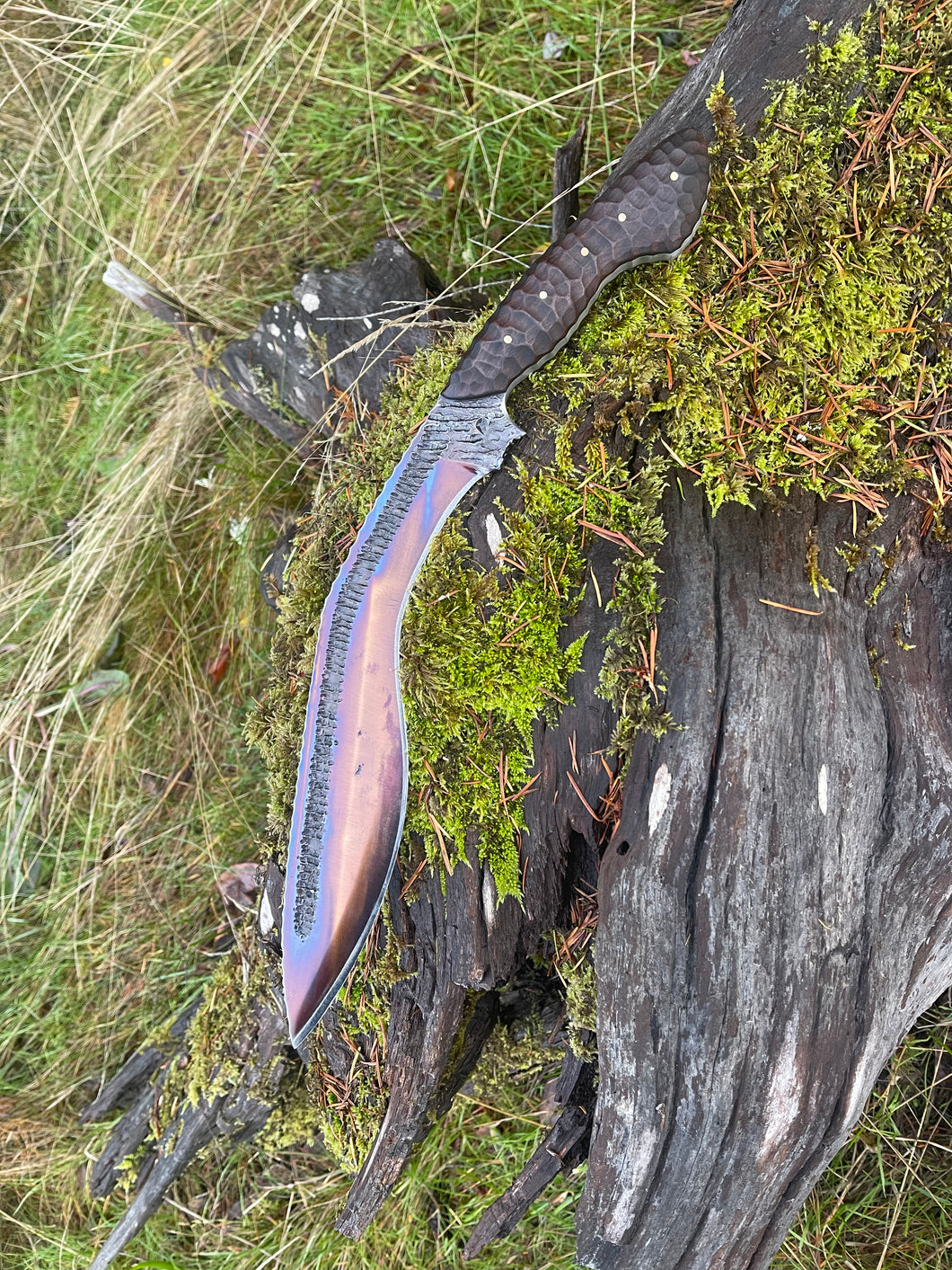 Happy Bruce the Rainbow Khukri! *SOLD*